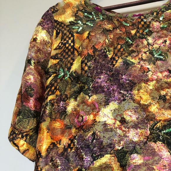 Desigual Shimmering Dress EU 42 Delicate! Stunning! - Picture 7 of 15